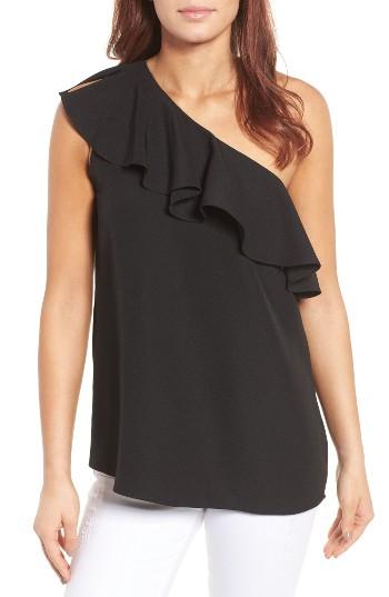 Women's Pleione Ruffled One Shoulder Top