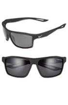 Men's Nike Legend 65mm Polarized Multi-sport Sunglasses - Matte Black/ Silver