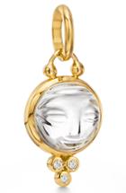 Women's Temple St. Clair Moonface Diamond & Rock Crystal Pendant