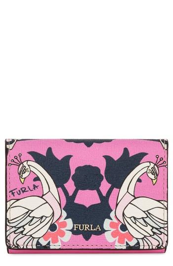 Women's Furla Babylon Saffiano Leather Trifold Wallet -