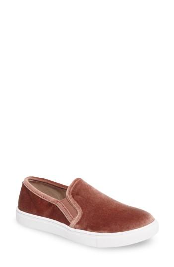 Women's Steve Madden Ecntrcv Slip-on Sneaker .5 M - Pink