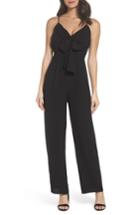 Women's 19 Cooper Tie Front Jumpsuit - Black