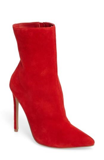 Women's Steve Madden Wagner Boot .5 M - Red