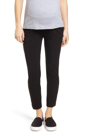 Women's Isabella Oliver Emma Cigarette Leg Maternity Pants - Black