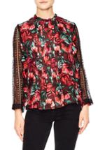 Women's Equipment Nash Hammered Satin Open Back Blouse