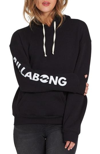 Women's Billabong Legacy Logo Hoodie - Black