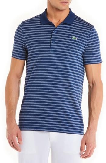 Men's Lacoste Slim Fit Ultra Dry Polo (s) - Blue