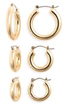 Women's Bp. Set Of 3 Tube Hoop Earrings