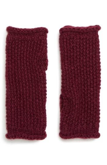 Women's Rebecca Minkoff Simple Solid Arm Warmers, Size - Purple