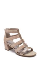 Women's Rockport Total Motion Alaina Luxe Cage Sandal .5 M - Grey