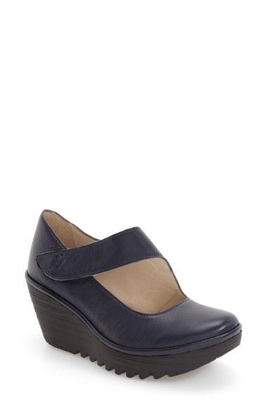 Women's Fly London 'yasi' Wedge Pump .5-7us / 37eu - Blue