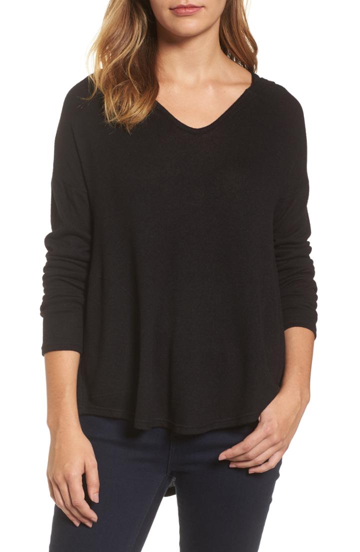 Women's Caslon Cozy High/low Hoodie