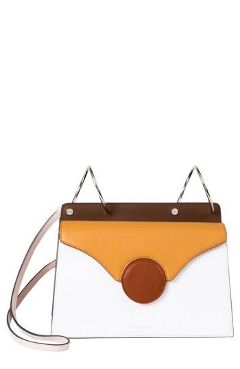 Danse Lente Phoebe Leather Crossbody Bag - White