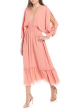 Women's Misa Los Angeles Margaux Midi Dress - Pink