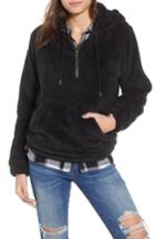 Women's Billabong Cozy For Keeps Fleece Pullover - Black