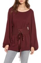 Women's Leith Corset Tunic Sweater, Size - Red