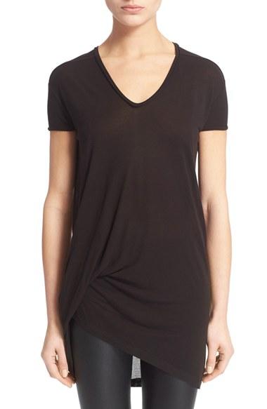 Women's Rick Owens Hiked Jersey Tee