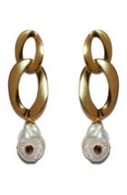 Women's Lizzie Fortunato Basilicata Mother-of-pearl Drop Earrings