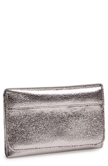 Women's Hobo 'jill' Trifold Wallet - Metallic