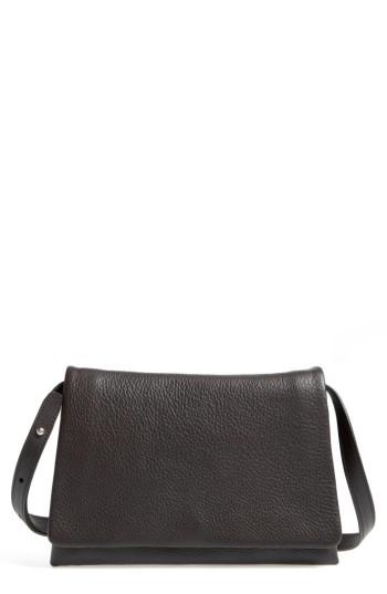 Shinola Leather Crossbody Bag - Brown