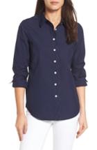 Women's Draper James Elliot Cotton Shirt - Blue