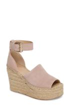 Women's Marc Fisher Ltd Adalyn Espadrille Wedge Sandal .5 M - Pink