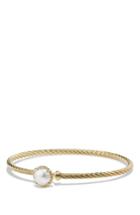 Women's David Yurman 'chatelaine' Bracelet With Garnet In 18k Gold