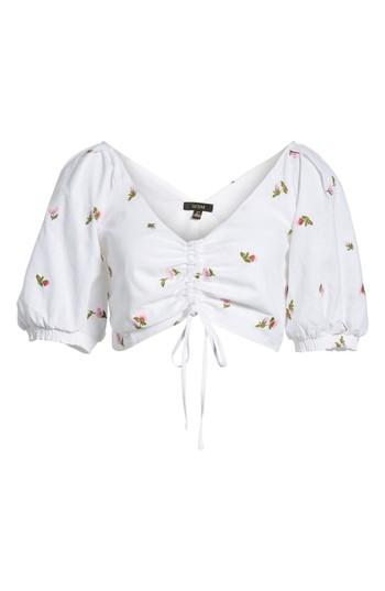 Women's Afrm Rodeo Crop Top - White