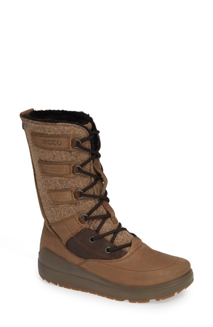 Women's Ecco Noyce Waterproof Boot -6.5us / 37eu - Brown