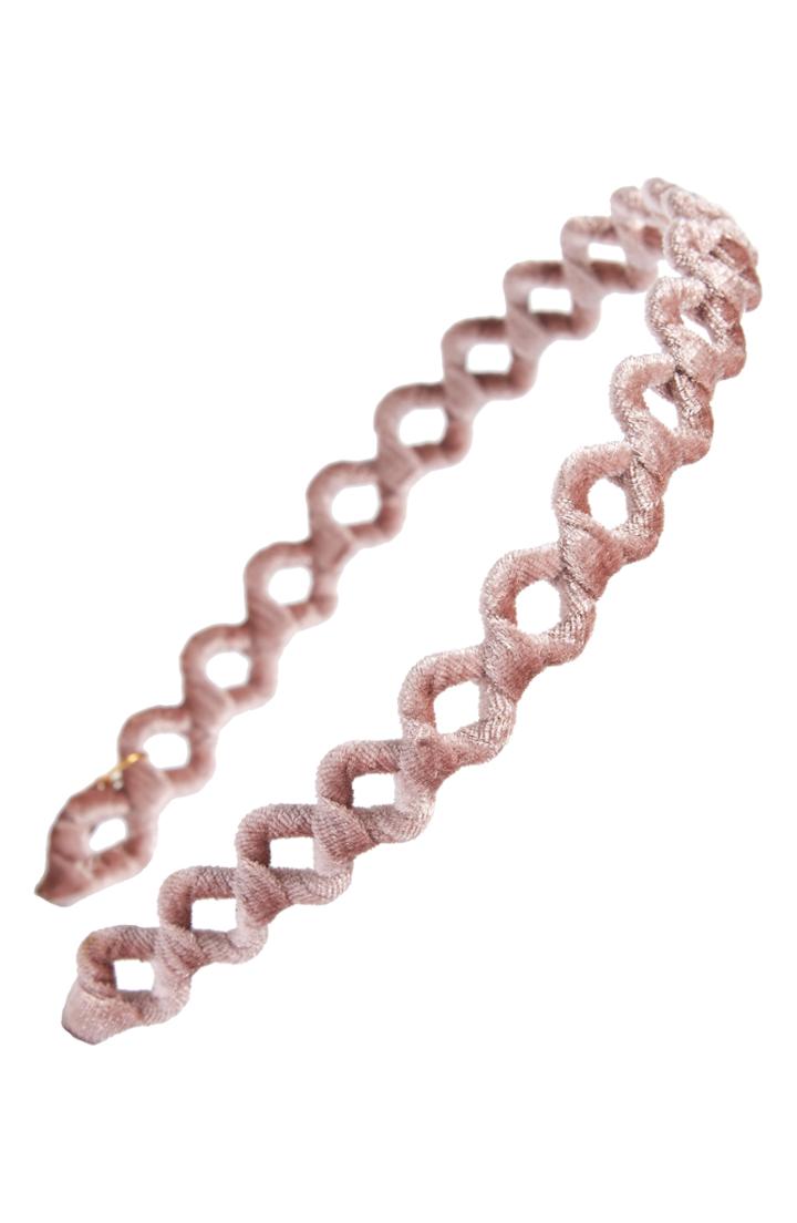 Tasha Velvet Cutout Headband