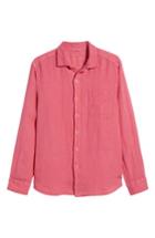 Men's Tommy Bahama Seaspray Breezer Standard Fit Linen Sport Shirt, Size - Pink