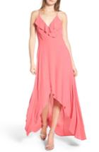 Women's Dee Elly Ruffle Surplice Maxi Dress - Pink