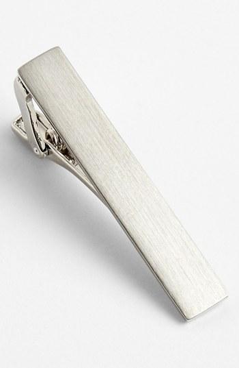The Tie Bar Brushed Metal Tie