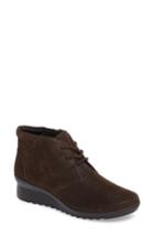 Women's Clarks Caddell Hop Wedge Bootie .5 N - Brown