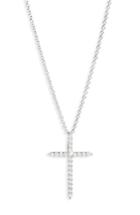 Women's Roberto Coin Diamond Cross Pendant Necklace
