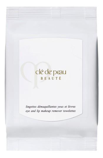 Cle De Peau Beaute Eye & Lip Makeup Remover Sheets - No Color