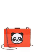 Nordstrom Panda Expressions Box Clutch - Red