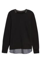 Men's Twenty Double Layer Pullover - Black
