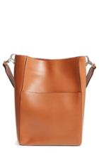Lodis Berta Leather Bucket Bag - Brown