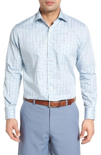 Men's Peter Millar Princeville Plaid Sport Shirt