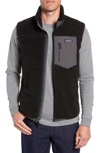 Men's Patagonia Classic Retro-x Waterproof Vest - Black