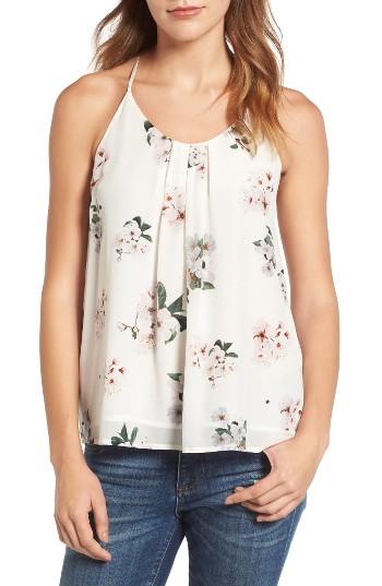 Women's Lucky Brand Floral Silk Tank
