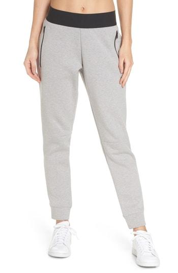 Women's Adidas Stadium Pants, Size - Grey