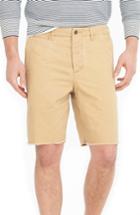 Men's J.crew Distressed Officer's Shorts