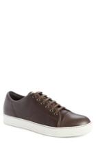 Men's Lanvin Shiny Cap Toe Sneaker Us / 11uk - Brown