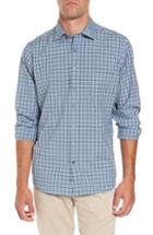 Men's Rodd & Gunn Charming Creek Fit Sport Shirt, Size Small - Blue