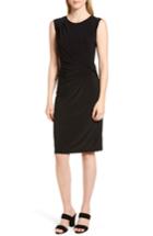 Women's Nic+zoe Twist Side Matte Jersey Dress - Black