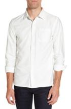 Men's Nifty Genius Truman Solid Sport Shirt - White