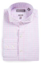 Men's Michael Bastian Trim Fit Check Dress Shirt R - Pink