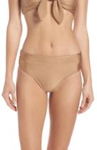 Women's Static Franklin Hipster Bikini Bottoms - Metallic